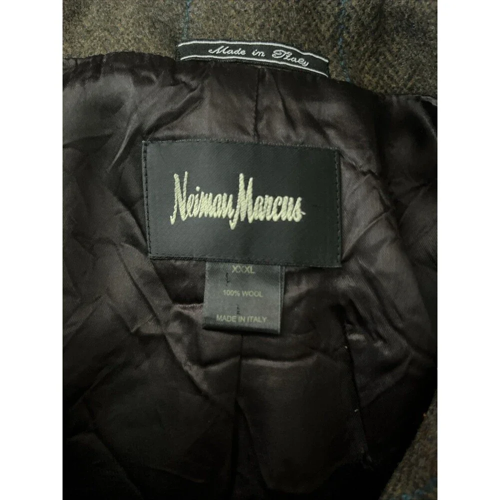Vintage Corneliani Men’s XXXL 58R Top Coat By Neiman Marcus Luxury Designer